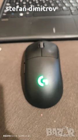 Logitech G PRO Wireless гейминг мишка, черен, с HERO 25K-Sensor

, снимка 5 - Клавиатури и мишки - 50610861
