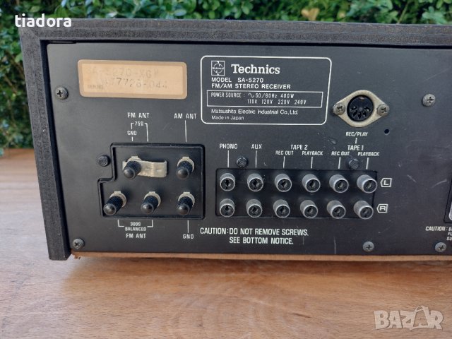 Technics SA-5270, снимка 11 - Ресийвъри, усилватели, смесителни пултове - 39112595