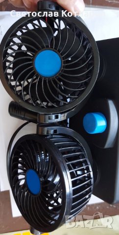вентилатор двоен ураган , снимка 2 - Аксесоари и консумативи - 33297364