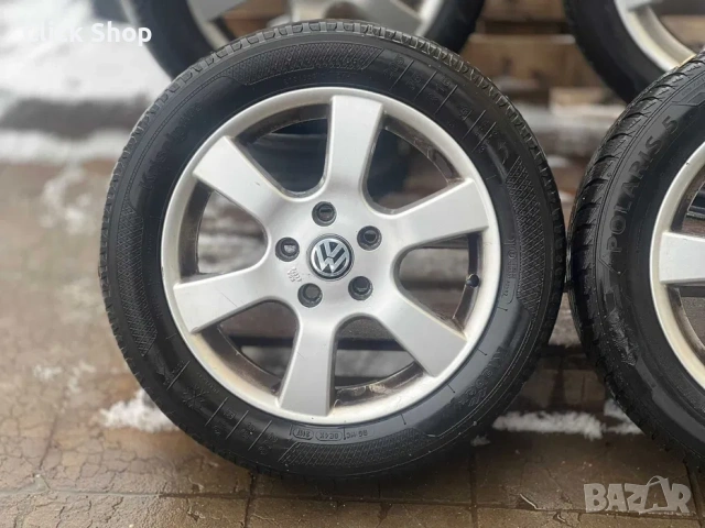 5х112 Джанти 16 цола VW Голф Кади Пасат Тоуран 5x112 Passat Caddy Golf, снимка 4 - Гуми и джанти - 53101528