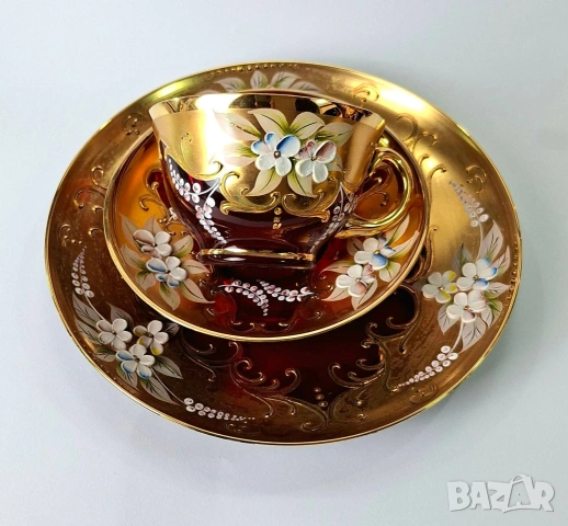 Сервиз за чай за 6 човека - Murano, снимка 5 - Сервизи - 53524101