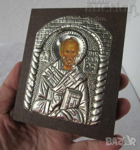 икона, религия Св Никола, снимка 1