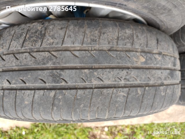 4 бр. Летни гуми BRIDGESTONE 185/65/15, снимка 7 - Гуми и джанти - 40342950