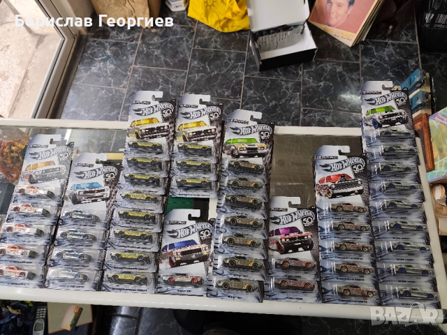Колички Hot Wheels 50th Anniversary Zamac 2017