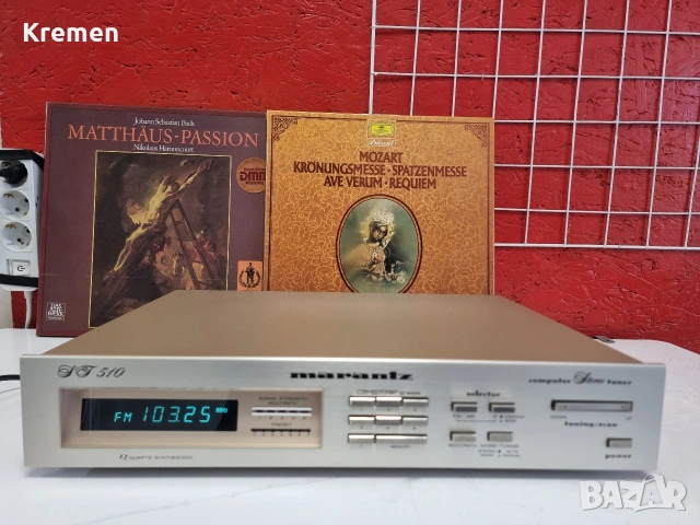 Тунер MARANTZ ST-510, снимка 2 - Ресийвъри, усилватели, смесителни пултове - 53189244