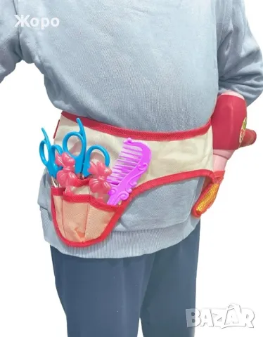 Детски фризьорски комплект в колан КН2430, снимка 14 - Образователни игри - 48020453