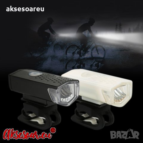 Водоустойчив преден фар лампа фенерче фарове светлини за велосипед колело акумулаторна LED светлина , снимка 8 - Аксесоари за велосипеди - 38396211