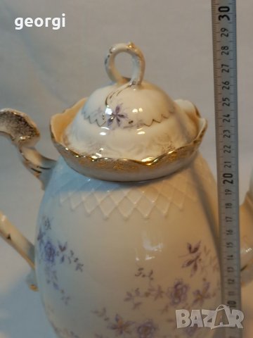 Порцеланов чайник антика, снимка 8 - Аксесоари за кухня - 37866229