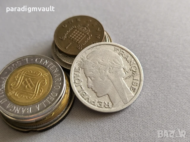 Монета - Франция - 2 франка | 1947г., снимка 2 - Нумизматика и бонистика - 51266840