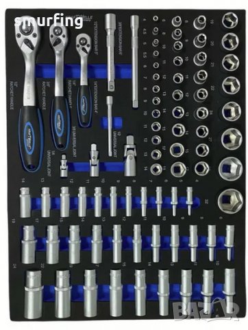 Количка с Инструменти KraftWelle, снимка 3 - Куфари с инструменти - 34745781