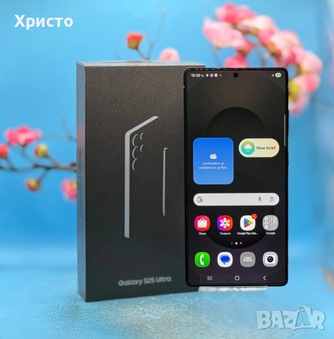 ГАРАНЦИОНЕН!!! Samsung Galaxy S25 Ultra, 12GB RAM, 512GB, 5G, Titanium Black , снимка 2 - Samsung - 53565067