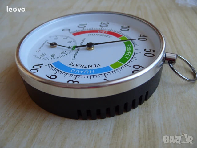 Висококачествен механичен измервател на влажност и температура, снимка 4 - Други стоки за дома - 51268576