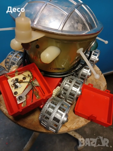 Стара СССР играчка луноход., снимка 9 - Колекции - 51578072