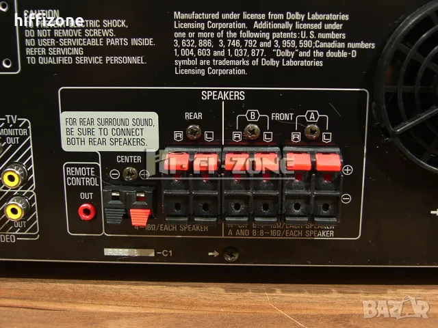 Ресивър  Technics sa-gx350 , снимка 8 - Ресийвъри, усилватели, смесителни пултове - 47972083