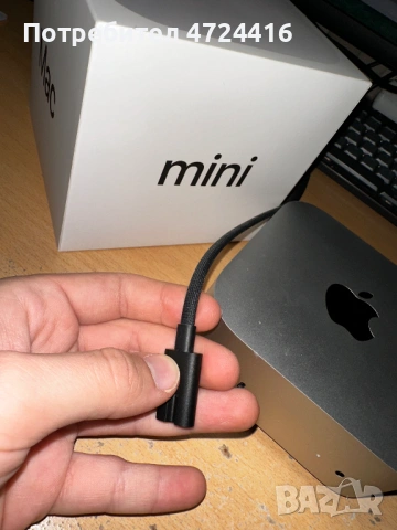 Apple Mac mini M4 | 16GB RAM | 256GB SSD | Отлично състояние, снимка 2 - Работни компютри - 53292681