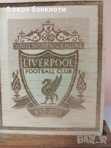 ДЪРВЕН ПЛАКЕТ „ЛИВЕРПУЛ“, снимка 2 - Фен артикули - 52186932