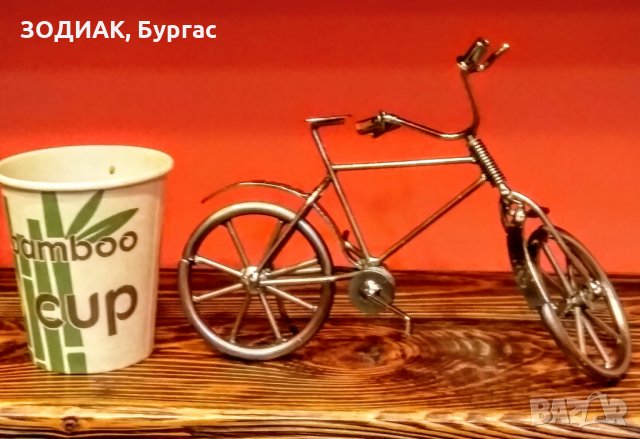 ВЕЛОСИПЕД - металопластика, снимка 2 - Декорация за дома - 27893441