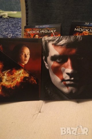 The Hunger Games Mockingjay 1,2 DVD ОРИГИНАЛНИ, снимка 9 - DVD дискове - 44088795