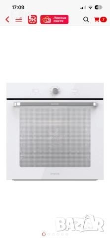 Фурна Gorenje Simplicity, снимка 4 - Печки, фурни - 52640681