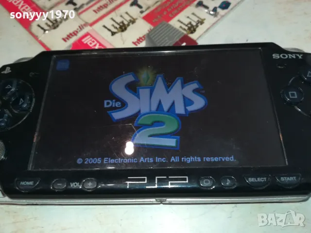 psp 2004 sony-конзола от германия 1903251457, снимка 3 - PlayStation конзоли - 49558684