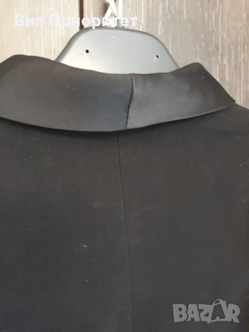 Много елегантно черно късо сако AMISU , дълъг ръкав, класически модел , до кръста, снимка 10 - Сака - 37418181