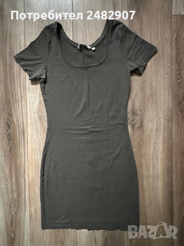 Памучна дамска рокля, снимка 4 - Рокли - 53594502