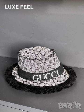 Унисекс Модел Шапки ⚜️ Louis Vuitton Gucci Fendi, снимка 5 - Шапки - 52497329