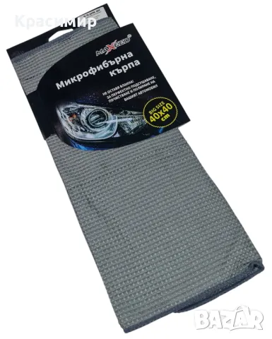 Микрофибърна кърпа за стъкло - 40x40cm