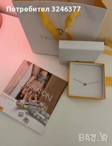 Ново колие Nomination All my love, снимка 2 - Колиета, медальони, синджири - 52573763