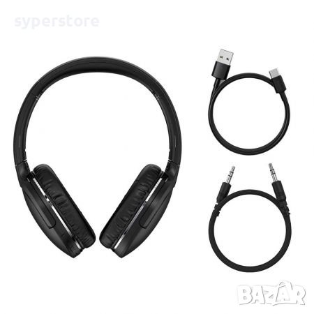 Слушалки безжични Bluetooth Baseus Encok D02 Pro Over-Ear Ергономичен дизайн Черни , снимка 4 - Слушалки и портативни колонки - 38150969