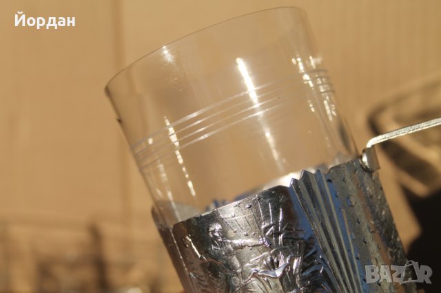 6 броя СССР чаши за чай ''Приказка за Урал'', снимка 8 - Антикварни и старинни предмети - 43573096