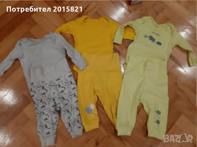 Бебешки Дрешки 3-6м, 62-68, снимка 2 - Бодита за бебе - 34942727