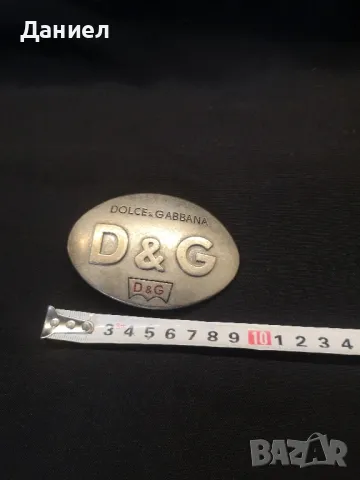 Катарама за колан Dolce&Gabbana, снимка 3 - Колани - 48541380
