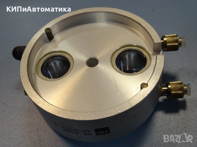кюветна камера от рефрактометър Hartmann&Braun MK 25mm, MK 5mm, снимка 5 - Резервни части за машини - 37125753