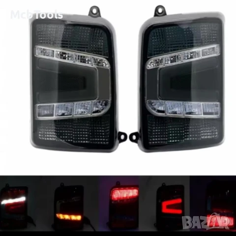 2 БРОЯ LED Диодни Опушени Тунинг Стопове за Lada Niva Задни Светлини, снимка 2 - Аксесоари и консумативи - 50823225