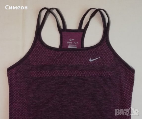 Nike DRI-FIT НОВ оригинален потник S Найк спорт фитнес тренировки, снимка 2 - Спортни екипи - 32883766