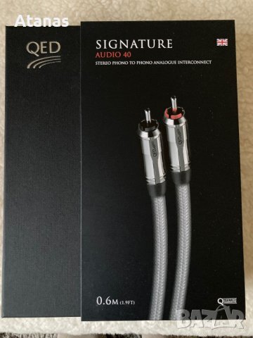 QED Signature Audio 40 RCA-RCA аналогов кабел 