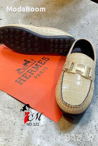 ✨Hermes различни цветове стилни мъжки мокасини✨, снимка 6 - Мокасини - 43806837