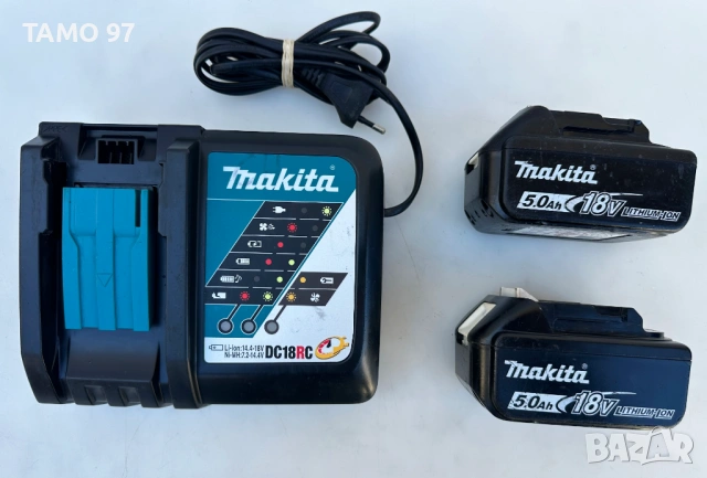 Makita DHR171 - Безчетков акумулаторен перфоратор 2x18V 5.0Ah като нов!, снимка 8 - Перфоратори - 53223704