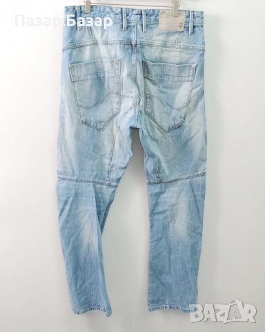JACK & JONES STAN Osaka Оригинални Дънки Джинси Светлосини 32х32 (48-M), снимка 4 - Дънки - 39216797