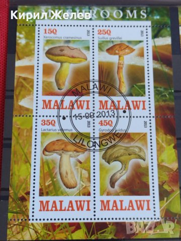 Пощенски марки чиста комплектна серия ГЪБИ 2013г. поща Малави за колекция 29802, снимка 2 - Филателия - 37689347