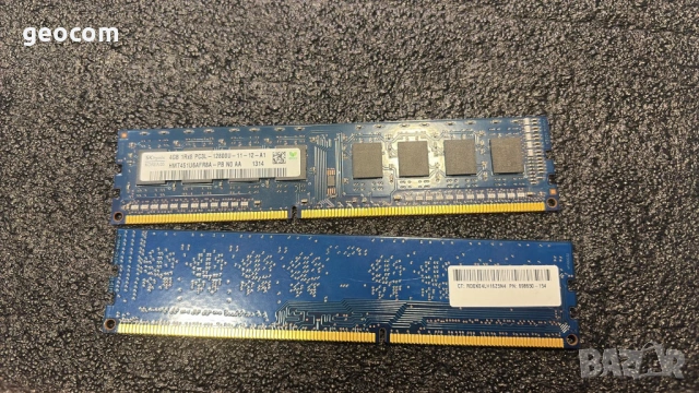8GB (2x4GB) DDR3L SK-Hynix PC3L-12800U (1600Mhz,CL-10,КИТ), снимка 3 - RAM памет - 53532582