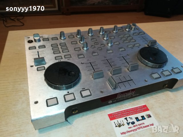 DJ MIXER-HERCULES-SWISS 2701221930, снимка 2 - Ресийвъри, усилватели, смесителни пултове - 35583654