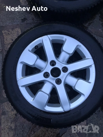 4бр. Алуминиеви джанти с гуми от Citroen 16 цола., снимка 3 - Гуми и джанти - 52597794