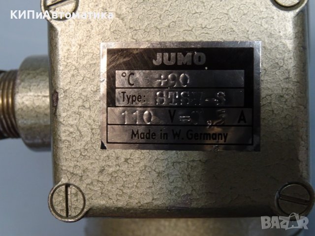 термостат JUMO STSW-S temperature sensor +90°C G1/2, снимка 4 - Резервни части за машини - 37203108