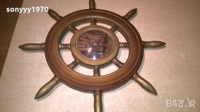 руски корабен рул-пвц-ретро колекция-47см, снимка 14 - Колекции - 26878434
