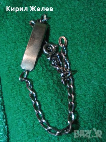 СТАРА СРЕБЪРНА РЕТРО АР ДЕКО ГРИВНА СРЕБРО 800 РЪЧНА МАЙСТОРСКА ИЗРАБОТКА 32132, снимка 3 - Гривни - 40475762