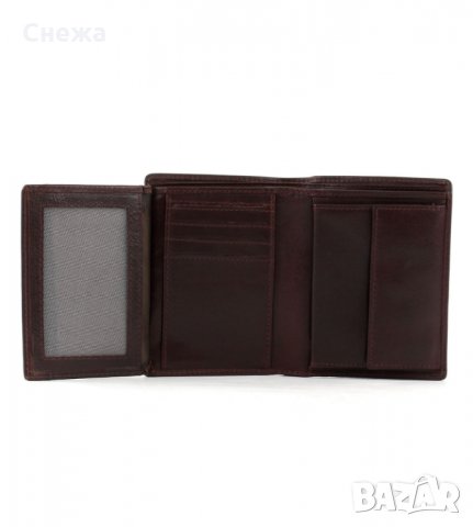 Bruno Banani Vegetabil кафяв вертикален портфейл, снимка 6 - Портфейли, портмонета - 28332451