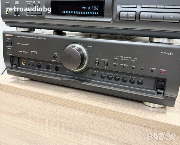 🔊ТОП ретро аудио система - сет TECHNICS Class AA - усилвател, CD, триглав дек и тунер, грамофон, снимка 3 - Аудиосистеми - 52855735