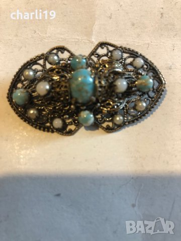 Старинна брошка, снимка 12 - Други - 39564046